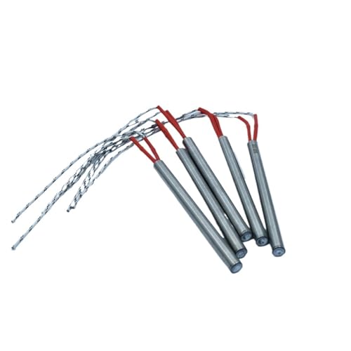 LIUCH Heizelement, Heizelement, 8 x 100 mm, 8 x 120 mm, 8 x 125 mm, Heizelement, 110 V/220 V/380 V, einseitiges Edelstahlrohr (8 x 125 mm, 110 V, 310 W) von LIUCH