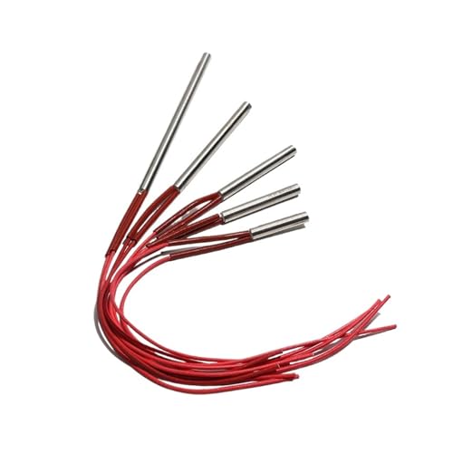 LIUCH Heizelement, Heizelement, Heizrohr, 20 mm/18 mm/16 mm/15 mm/14 mm (220 V, 260 W, 8 x 130 mm), 5 Stück von LIUCH