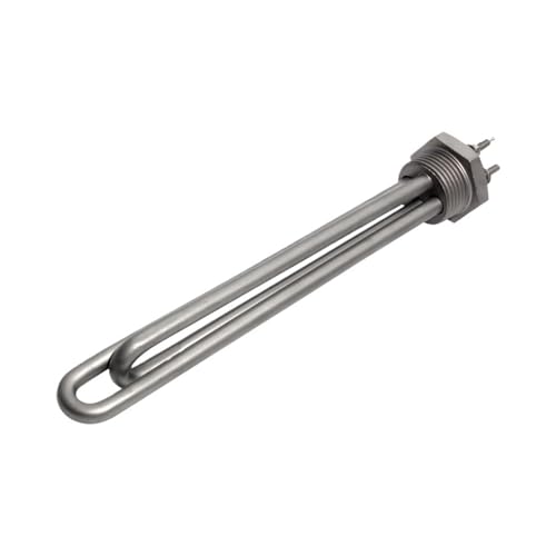 LIUCH Heizelement Rohrheizelement 1 Zoll NPT Elektrisches DC 12 V/24 V/48 V 300 W 600 Alle 304 S(BSP,DC 12V_300W 200MM L) von LIUCH