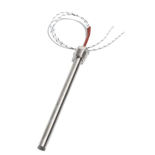 LIUCH Heizpatrone mit M16 x 1,5-Gewinde, Erdungsheizung, elektrisches Element, 12 V, 24 V, 36 V, 48 V (nur Heizung, 48 V _ 50 W, 12 x 100 mm) von LIUCH