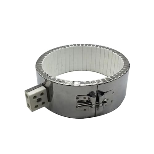 LIUCH Heizspirale aus Keramik, 120 mm Innendurchmesser, 220 V, 60/90/120/170 mm Höhe, maximale Temperatur bis 800 Grad, Heizspirale (120 x 170 mm, 3200 W), Weiß von LIUCH