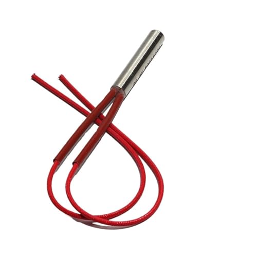 LIUCH Heizstab für hohe Temperaturen, 14 mm x 265 mm - 300 mm, Leistung 900 W-1100 W, 220 V, 201SS, verdrahtete Heizpatrone (220 V, 950 W, 14 x 280 mm), 2 Stück von LIUCH