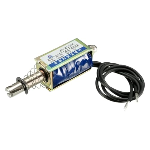 LIUCH JF-0530B DC6V DC12V DC24V 5N 10mm Hub Pull Push Solenoid-elektromagneten Open Frame Typ Linear Motion(DC24V) von LIUCH