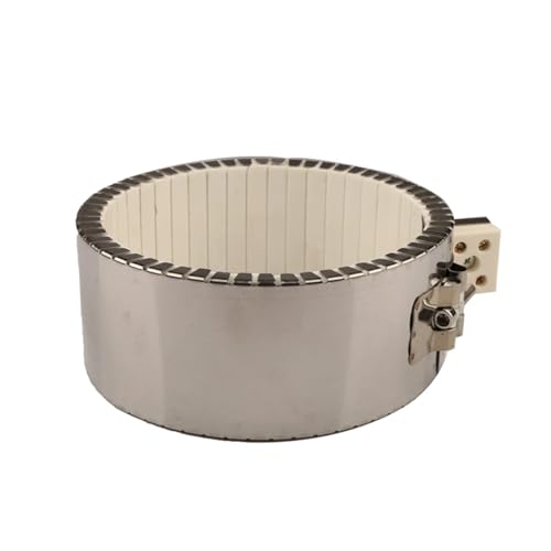 LIUCH Keramik-Band-Heizelement, 800 W/900 W/1200 W/1600 W/2000 W, 220 V, Edelstahl-Heizelement, maximale Temperatur 800 Grad Celsius (90 x 150 mm, 2000 W) von LIUCH