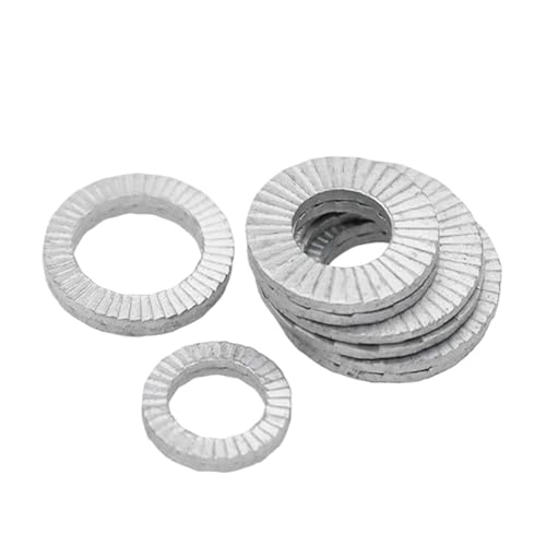 LIUCH M3 M4 M5 M6 M8 M10 M12 M14 M16 M18 Zu M42 Sicherungsscheiben Echte Keilsicherungsscheiben Dichtung(M5-5pcs) von LIUCH
