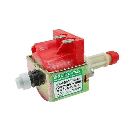 LIUCH NME4 AC 220 V 230 16 W Mini Elektromagnetische Pumpe Kaffeemaschine Wasserpumpe Kolbenpumpe Hochdruckdurchfluss 50 Cc/min von LIUCH