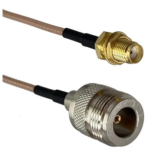 LIUCH RG316 RG58 N Auf N SMA RP SMA Stecker & Buchse Mutter Schott Gerade Stecker RF Jumper Pigtail Kabel 6 zoll ~ 20M(RG316 N F to SMA F,6FT (2M)) von LIUCH