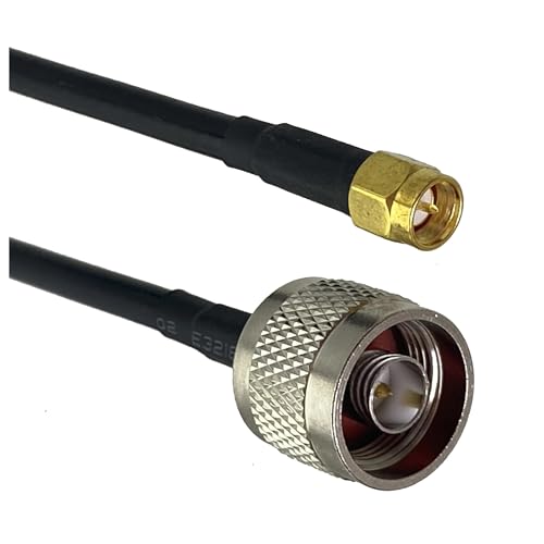 LIUCH RG316 RG58 N Auf N SMA RP SMA Stecker & Buchse Mutter Schott Gerade Stecker RF Jumper Pigtail Kabel 6 zoll ~ 20M(RG58 N M to SMA M,1.5M) von LIUCH
