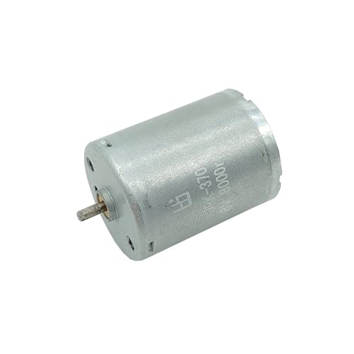 LIUCH RK-370 DC 3V 5V 6V 9V 12V 12500RPM High Speed Mini 24mm Runder Elektromotor Rändelwelle DIY Hobby Spielzeugmodell von LIUCH