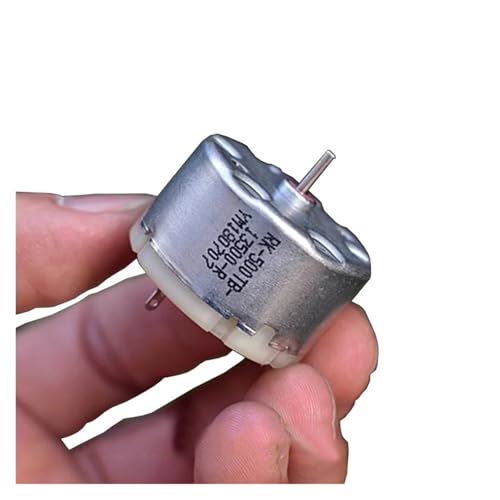 LIUCH RK-500TB-13500 Mini-Spindelmotor mit 32 mm Durchmesser, rund, DC 6 V, 9 V, 12 V, 5600 U/min, Kohlebürstenmotor for Luftbefeuchter, Alarm, Uhrenbeweger von LIUCH
