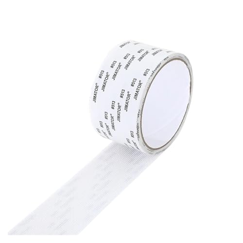 LIUCH Reparaturband for Fenster-Moskitonetze, selbstklebendes Reparaturpflaster for Fenstergitter, starkes Anti-Insekten-Fliegennetz, Reparaturband for kaputte Löcher(WHITE,2M_5MM) von LIUCH