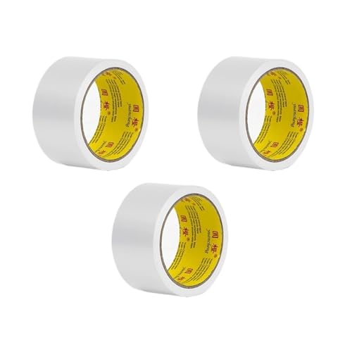 LIUCH Schwarzes selbstklebendes Gewebe-Klebeband, Reparatur von Elektrofahrradsitzen, Planenreparatur, blockiert Wasser und hinterlässt keinen Kleber, 1 Rolle(3rolls-white-45mm) von LIUCH
