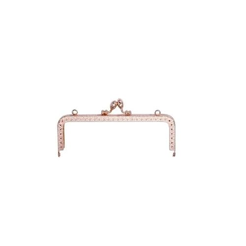 LIUCHUCHU Taschenrahmen Geldbörsen-Verschluss-Rahmen, Kuss-Verschluss, Metall-Geldbörsen-Rahmen for die Herstellung von DIY-Handtaschen(12.5cm) von LIUCHUCHU