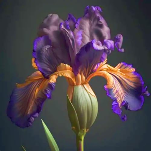 (LIUGCD) Iris/schwertlilien kaufen - Mehrere Köpfe, doppelte Blütenblätter, im Topf, kältebeständig, mehrjährig- leicht zu züchten von LIUGCD