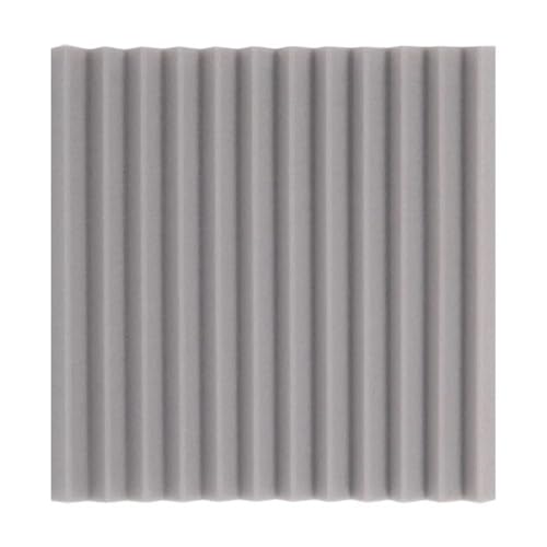 Akustikschaumplatten Isolierung Schallschutz Schaumstoffplatte Dreieckige Rillen Schallabsorbierende Wandpaneele Für Auto, Studio, Zuhause(Grey) von LIUHLFSR