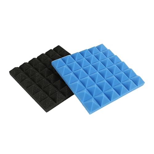 Akustikschaumstoff-Fliesen, schalldämmende Schaumstoffplatten, Studio-Sound-Polsterung, 5,1 x 25,4 , cm Für Auto, Studio, Zuhause Akustikschaumstoff-Fliesen, schalldämmende Schaumstoffplatten, Studio-Sound-Polsterung, 5,1 x 25,4 , cm Für Auto, Studio, Zuhause von LIUHLFSR