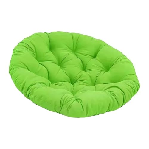 LIUHLFSR 1 STÜCKE Wasserdicht Stuhl Schaukelstuhl Hängenden Korb Papaya Runde Kissen Outdoor Und Indoor Möbel Für Garten, Außen und Innen(F) von LIUHLFSR