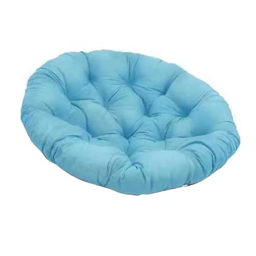 LIUHLFSR 1 stück wasserdichte Stuhl Schaukel Kissen Hängenden Korb Papaya Runde 60x60 cm Home Textile Zubehör Für Garten, Außen und Innen(D) von LIUHLFSR