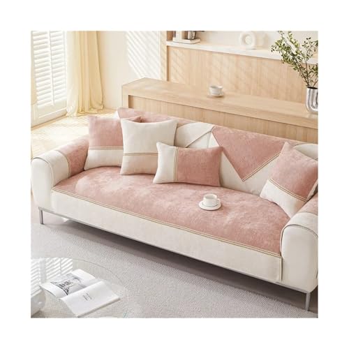 LIUHLFSR 1PC Chenille Sofa Sitzbezug for Wohnzimmer rutschfeste Couch Matte Handtuch weiche Ecke Sofa Schonbezug Sitz Home Schutzpolster für U Form L Form Sektionssofa(A1,110X160cm 1pc O) von LIUHLFSR