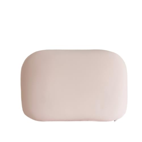 LIUHLFSR 34x24cm Kleines Brot-Nickerchenkissen Memory Foam Puffy Office Four Seasons Rebound Soft Cool Ice Silk Polyesterfaser Für Seiten-, Bauch- Und Rückenschläfer(Pink) von LIUHLFSR
