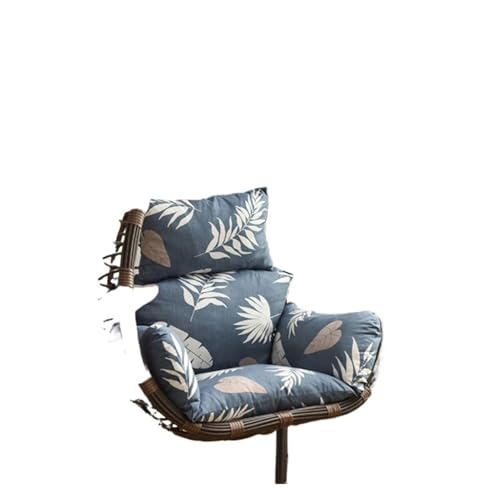 LIUHLFSR Eierschaukelkissen, kein Stuhl, Hängemattenkorbpolster for den Innen- und Außenbereich, Garten, Innenhof, Heimdekoration Für Garten, Außen und Innen(Maple Leaf) von LIUHLFSR