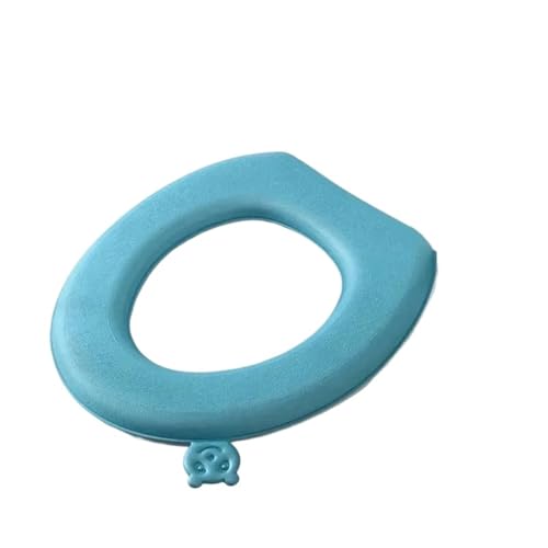 LIUHLFSR Eva-Paste Typ Toilettenkissen Handheld Lift Sitzbezug Verdicktes Vier Jahreszeiten Universalzubehör Passt Auf Die Meisten Toilettensitze(Blue,2pcs) von LIUHLFSR