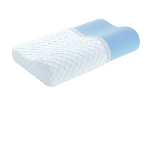 LIUHLFSR Memory Foam Kissen, Nackenkontur Zervikal Orthopädisch for Seiten-Rücken-Bauchschläfer, Standard Für Seiten-, Bauch- Und Rückenschläfer von LIUHLFSR