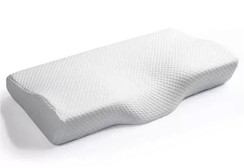 LIUHLFSR Nackenkissen Langsamer Rückprall Memory Cotton Cervical Partition for Anti-Schnarch-Schaum Für Seiten-, Bauch- Und Rückenschläfer LIUHLFSR Nackenkissen Langsamer Rückprall Memory Cotton Cervical Partition for Anti-Schnarch-Schaum Für Seiten-, Bauch- Und Rückenschläfer von LIUHLFSR