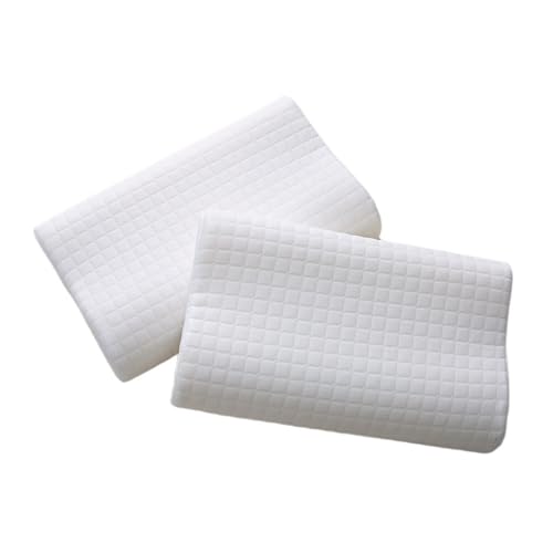 LIUHLFSR Nackenkissen Memory Foam Flammhemmender Schaum Langsamer Rückprall Für Seiten-, Bauch- Und Rückenschläfer(Deep Sleep Pillow,70x40cm) von LIUHLFSR