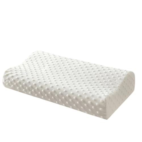 LIUHLFSR Nackenkissen Memory Foam Flammhemmender Schaum Langsamer Rückprall Für Seiten-, Bauch- Und Rückenschläfer(Memory Pillow,70x40cm) von LIUHLFSR