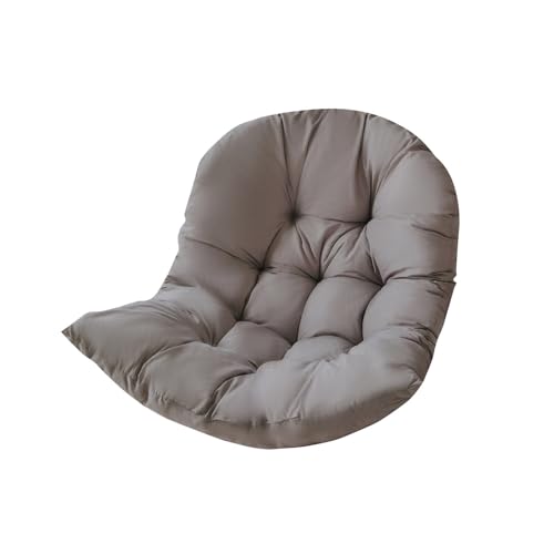 LIUHLFSR Schaukel-Hängekorb-Sitzkissen, weiches Eierstuhlpolster for Garten, Innen- und Außenbereich, Balkon, Schaukelstuhlkissen (kein Schaukelstuhl) Für Garten, Außen und Innen(E) von LIUHLFSR