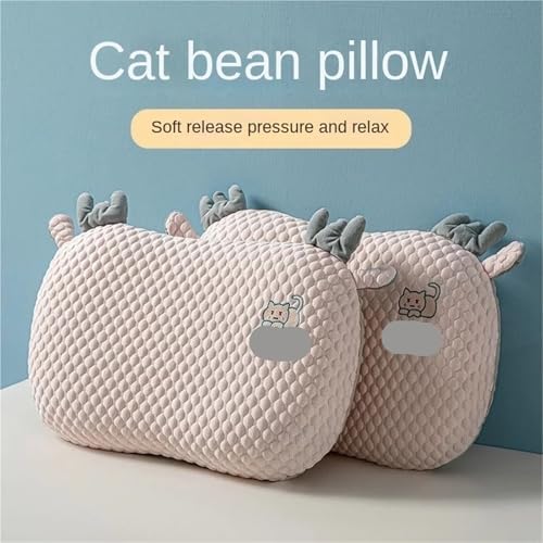 LIUHLFSR Sommerkühlendes Katzenbauchkissen Doudou Memory Foam Core Für Seiten-, Bauch- Und Rückenschläfer(Blue) von LIUHLFSR