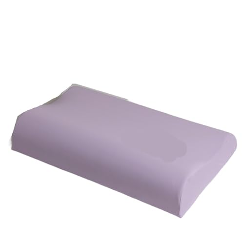 LIUHLFSR Sommerkühles Memory Foam-Kissen for Schutz der Halswirbelsäule und zur Unterstützung des Schlafs zu Hause for Erwachsene Für Seiten-, Bauch- Und Rückenschläfer(Purple) von LIUHLFSR
