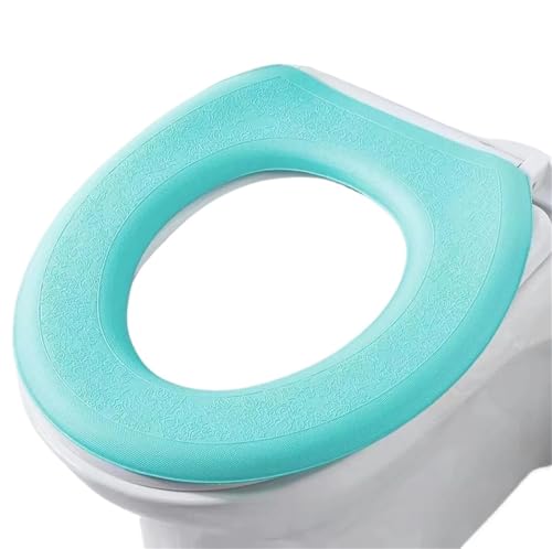 LIUHLFSR Toilettenmatte Kissenbezug Universal Verdicken Wasserdichtes Pad Schaumstoff Badezimmerzubehör 1PC Passt Auf Die Meisten Toilettensitze(Green) von LIUHLFSR