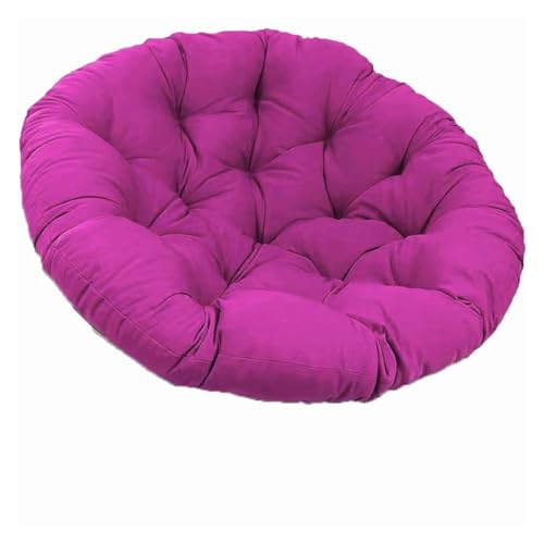 Schaukel Hängekorb Sitz Runde Füllung Kissen Rattan Stuhl Pad Garten Korb Indoor Outdoor Entspannen Sofa Für Garten, Außen und Innen(13,50x50cm only Cushion) von LIUHLFSR