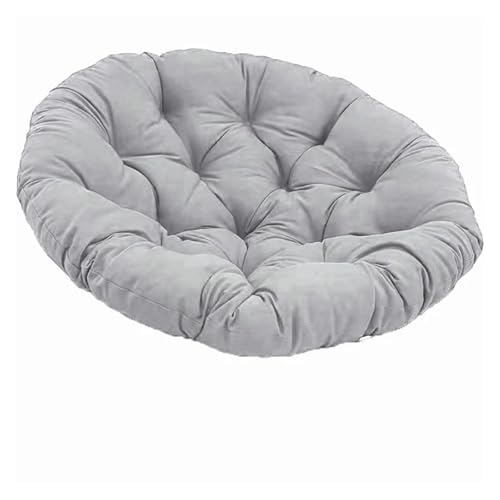 Schaukel Hängekorb Sitz Runde Füllung Kissen Rattan Stuhl Pad Garten Korb Indoor Outdoor Entspannen Sofa Für Garten, Außen und Innen(5,60x60cm only Cushion) von LIUHLFSR