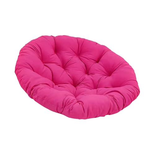 Stuhlkissen 20 Zoll Eierstuhlkissen Hängekorb Für Garten, Außen und Innen(Rose Red) von LIUHLFSR