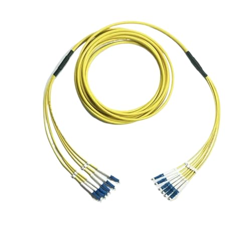 LIUHUANL 6-adriges Singlemode-Faser-Patchkabel (50 m SC-SC) von LIUHUANL