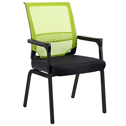 LIUJHGH Ergonomischer Bürostuhl mit hoher Rückenlehne und Lendenstütze, Netz-Computertischstuhl mit Kissen, Drehstuhl für Zuhause und Konferenz(F) von LIUJHGH