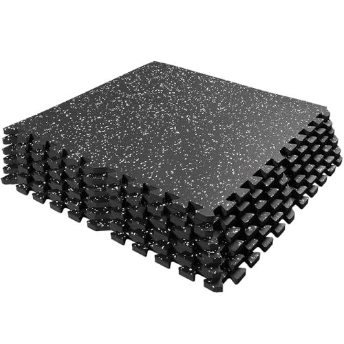 2 cm dicker Gymnastikboden für Heim-Fitnessstudio, 6 Fliesen, Workout-Übungsgeräte, Gummi-Oberseite mit EVA-Schaum, ineinandergreifende Puzzle-Bodenfliesen für Fitnessraum, schützende Bodenmatte 2 cm dicker Gymnastikboden für Heim-Fitnessstudio, 6 Fliesen, Workout-Übungsgeräte, Gummi-Oberseite mit EVA-Schaum, ineinandergreifende Puzzle-Bodenfliesen für Fitnessraum, schützende Bodenmatte von LIUKANGZE