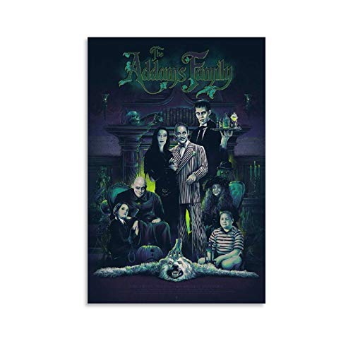 LIULANG Addams Family 2019 Posters Leinwand Kunst Poster und Wandkunst Bilddruck Moderne Familienzimmer Dekor Poster 16x24inch(40x60cm) von LIULANG