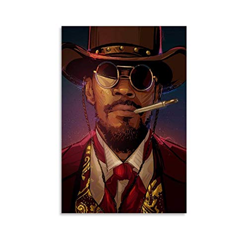 LIULANG Django Unchained Jamie Foxx Poster dekorative Malerei Leinwand Wandkunst Wohnzimmer Poster Schlafzimmer Malerei 08x12inch(20x30cm) von LIULANG
