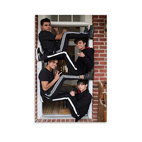 LIULANG Dobre Brothers Lucas Marcus (2) Poster dekorative Malerei Leinwand Wandkunst Wohnzimmer Poster Schlafzimmer Malerei 08x12inch(20x30cm) von LIULANG