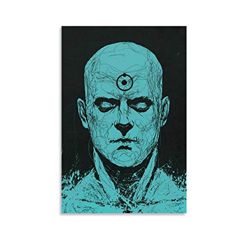 LIULANG Dr Manhattan Leinwand Kunst Poster und Wandkunst Bilddruck Moderne Familienzimmer Dekor Poster 08x12inch(20x30cm) von LIULANG