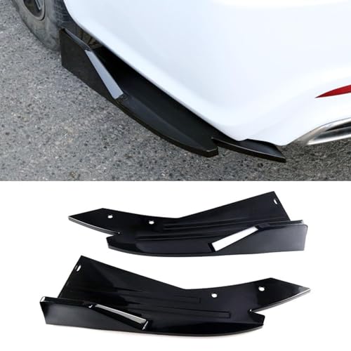 LIULAOGEN 2 Stück Auto Heckstoßstange Lip Diffusor für Abarth 695 XSR 2017-2019 2020 2021 2022 2023 2024, Auto Heckschürze Spoiler Stoßstange Abdeckung Splitter Auto Heckstoßstange Lip Diffusor LIULAOGEN 2 Stück Auto Heckstoßstange Lip Diffusor für Abarth 695 XSR 2017-2019 2020 2021 2022 2023 2024, Auto Heckschürze Spoiler Stoßstange Abdeckung Splitter Auto Heckstoßstange Lip Diffusor von LIULAOGEN