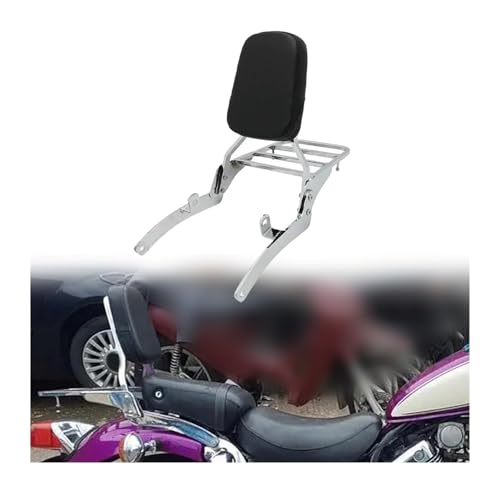 LIULAOGEN Motorrad Hinten Solo Sitzgepäckträger für Y&amaha XV400 XV535 Virago XV 400 535 1987+, Motorrad Hinterradgepäckträger Motorrad Gepäckträger Unterstützung Regal Zubehör,B LIULAOGEN Motorrad Hinten Solo Sitzgepäckträger für Y&amaha XV400 XV535 Virago XV 400 535 1987+, Motorrad Hinterradgepäckträger Motorrad Gepäckträger Unterstützung Regal Zubehör,B von LIULAOGEN