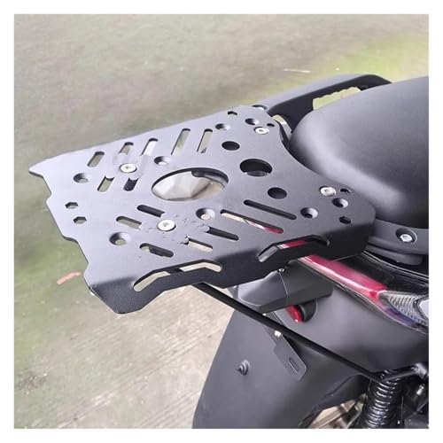 LIULAOGEN Motorrad Hinten Solo Sitzgepäckträger für ZONTES 368K, Motorrad Hinterradgepäckträger Motorrad Gepäckträger Unterstützung Regal Zubehör von LIULAOGEN