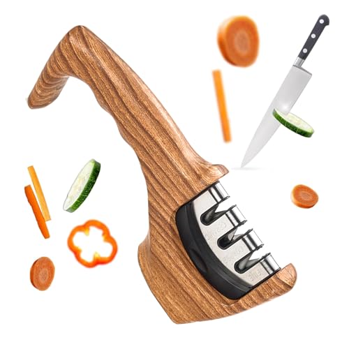 LIULINY Messerschärfer Profi, Premium 3 Stufen Messerschleifer, Bewegliche V-Klinge für Küchenmesser Profi, Messerschleifer, Scherenschleifer, für Küchenmesser, Obstmesser, Scheren und Andere Messer LIULINY Messerschärfer Profi, Premium 3 Stufen Messerschleifer, Bewegliche V-Klinge für Küchenmesser Profi, Messerschleifer, Scherenschleifer, für Küchenmesser, Obstmesser, Scheren und Andere Messer von LIULINY