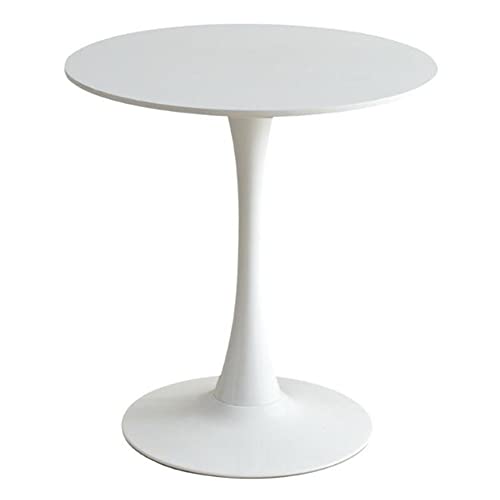 Modern Rund Tulpe Felsplatten Gestaltung Esstisch Weiß Schwarz Mid-Century Freizeittisch Milk Tea Shop Esstisch Küche Wohnzimmer(Size:70cm（27.5inch）,Color:EIN Stein) von LIUNA