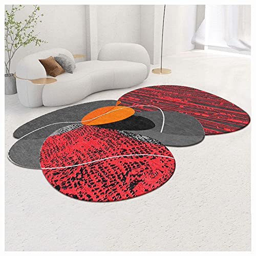 Nordischer Teppich Großflächige Teppiche Plüschteppiche Rutschfest Kinderspielmatte Weicher Bettvorleger Bodenmatte in unregelmäßiger Form Wohnzimmer Unregelmäßiger Teppich Woh(Size:160x230cm,Color:5) Nordischer Teppich Großflächige Teppiche Plüschteppiche Rutschfest Kinderspielmatte Weicher Bettvorleger Bodenmatte in unregelmäßiger Form Wohnzimmer Unregelmäßiger Teppich Woh(Size:160x230cm,Color:5) von LIUNA